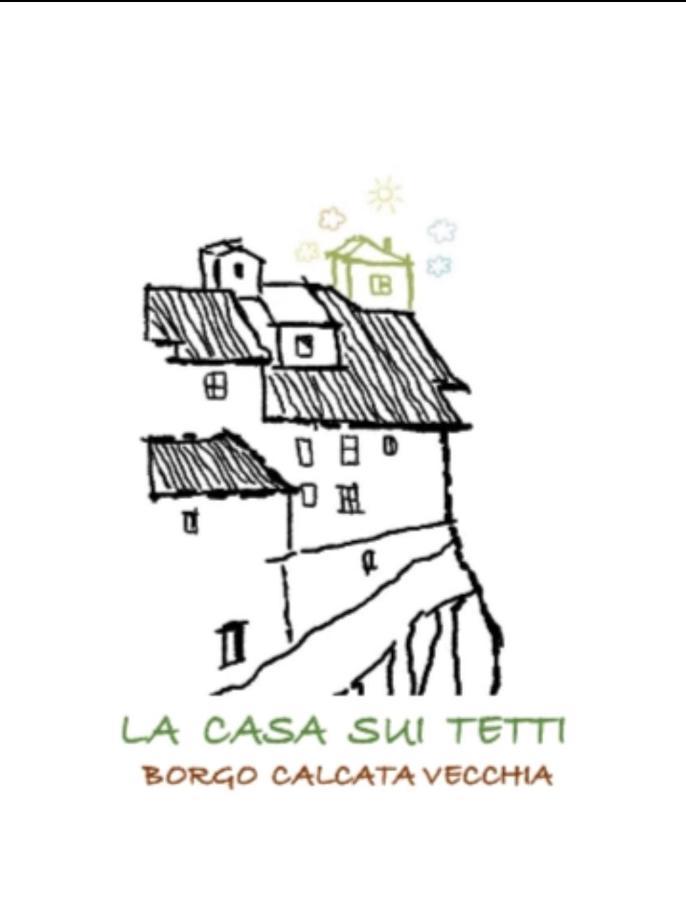La Casa Sui Tetti -Calcata Exterior foto