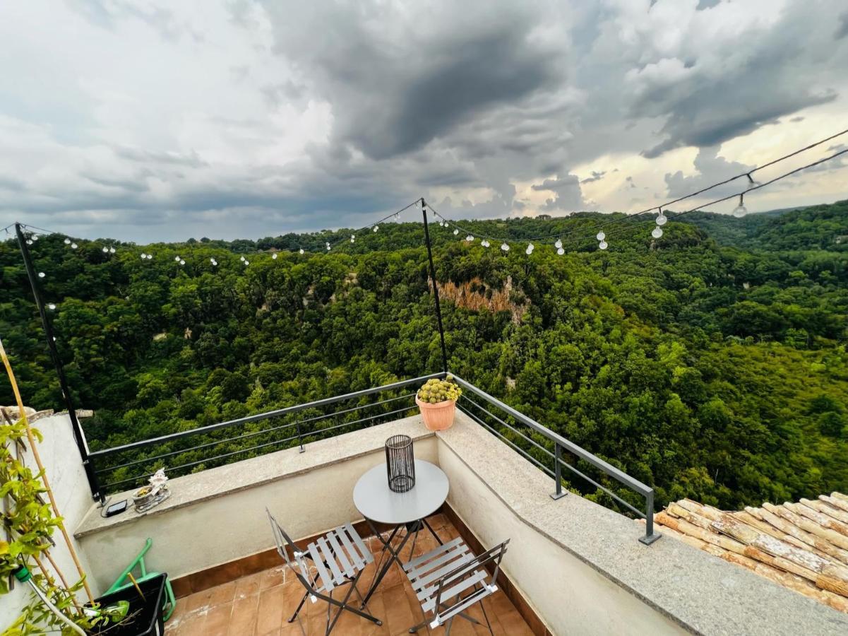 La Casa Sui Tetti -Calcata Exterior foto